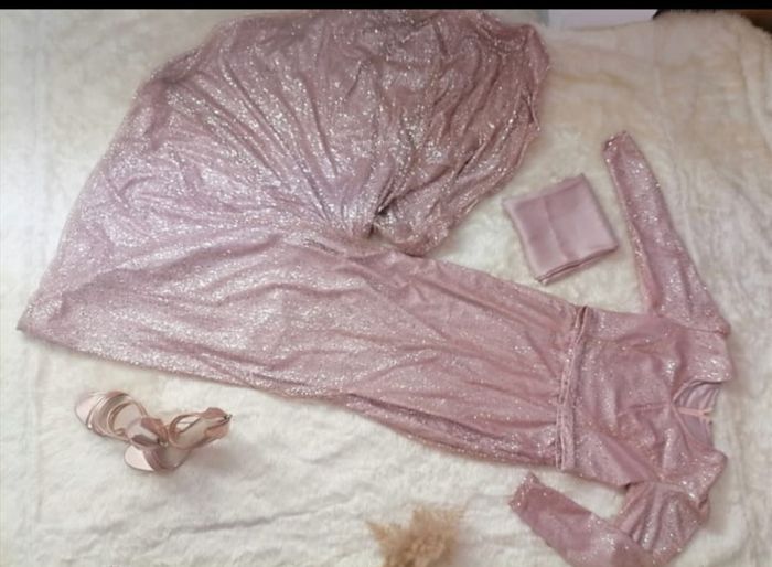 Robe soirée+ foulard