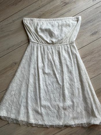 Robe bustier dentelle