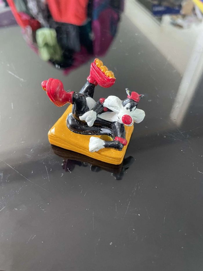 Figurine Vintage Sylvester Porte Crayon Weetos Warner Bros 2002