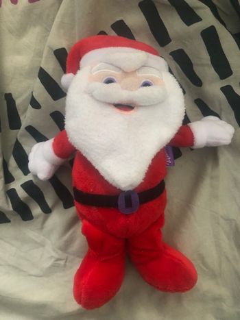 Peluche père Noël 
