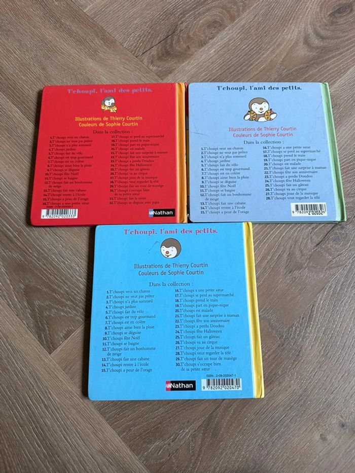 Lot 3 livres t’choupi - photo numéro 2