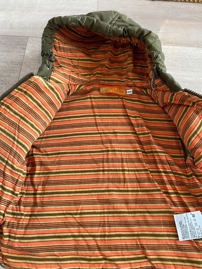 Manteau fille 18 mois kaki - photo numéro 4