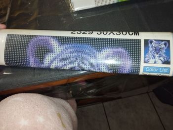 Diamond painting tigre