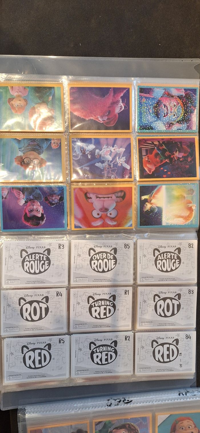 Collection de stickers et cartes du film "alerte rouge" neufs - photo numéro 10