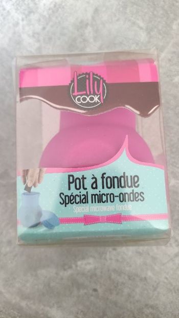 Pot à fondue micro ondes