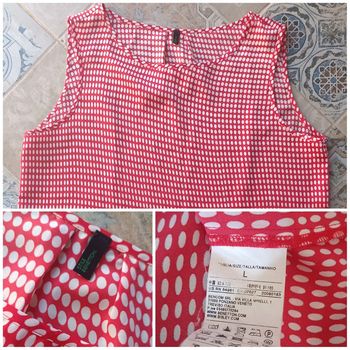 Haut / débardeur assez long - Stile Benetton - Taille L neuf