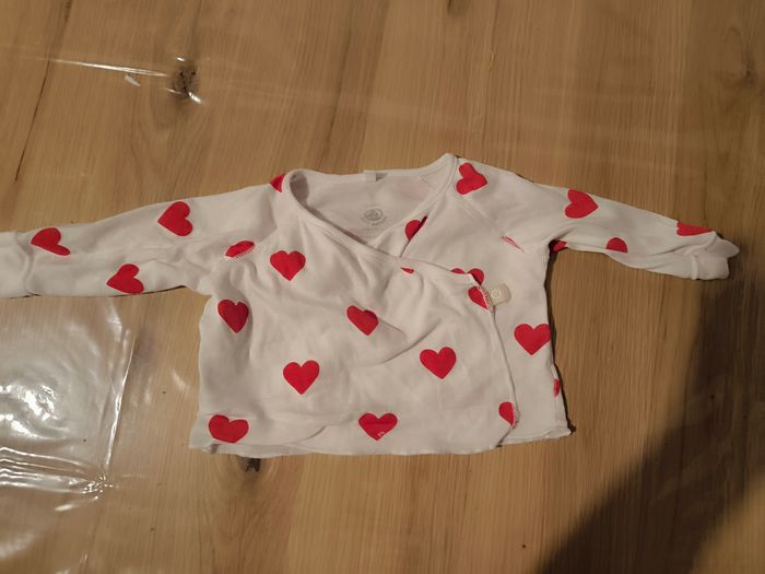 Cache coeur petit bateau 6 mois