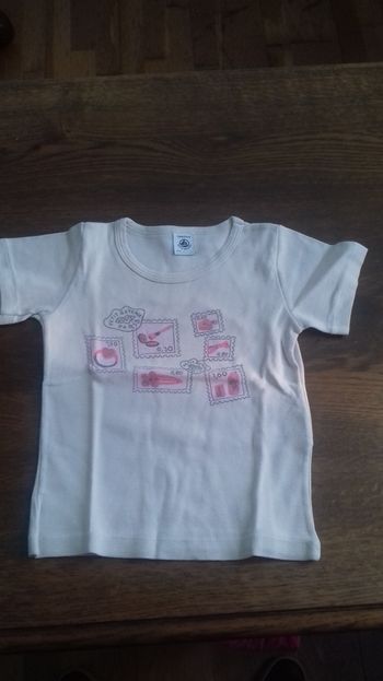 1 tee-shirt manche courte fille 3 ans 