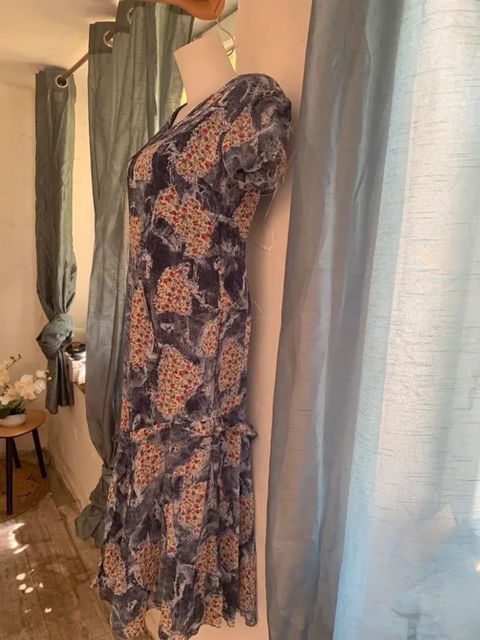 Robe vintage longue taille 38 - photo numéro 4
