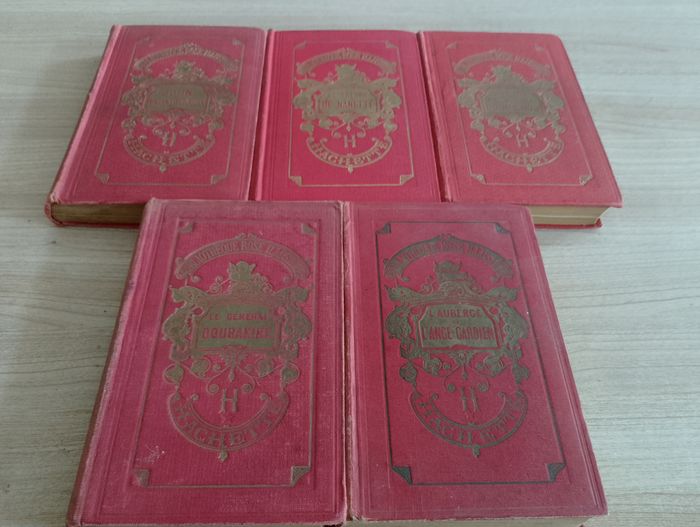 Lot de 5 livres ancien, bibliothèque rose illustrée(1) - photo numéro 1