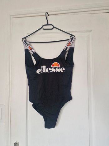 Maillot de bain 1 pièce ellesse noir