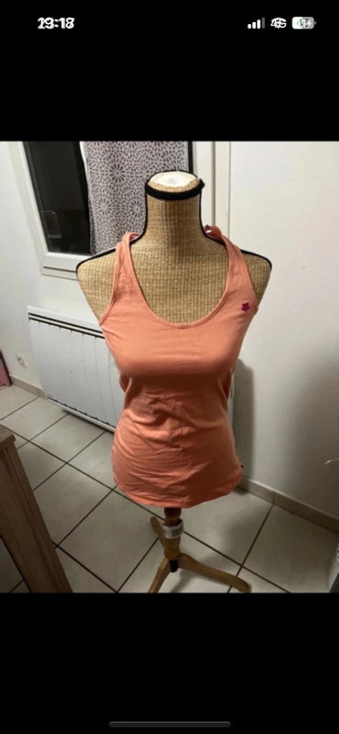 Débardeur dentelle au dos esprit