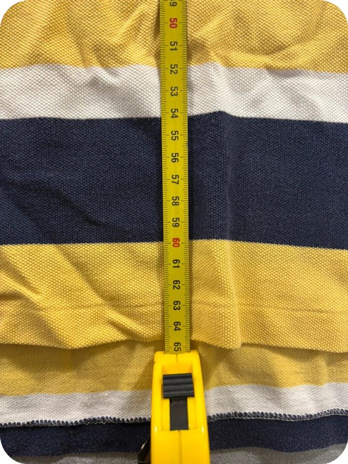 Polo Ralph Lauren Rayé Bleu jaune et Blanc Taille S - photo numéro 7
