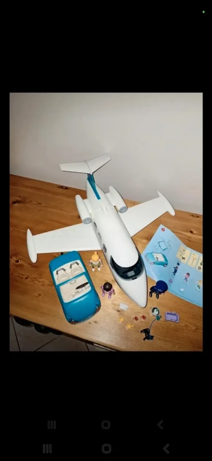 Playmobil 9504 avion + voiture - photo numéro 4
