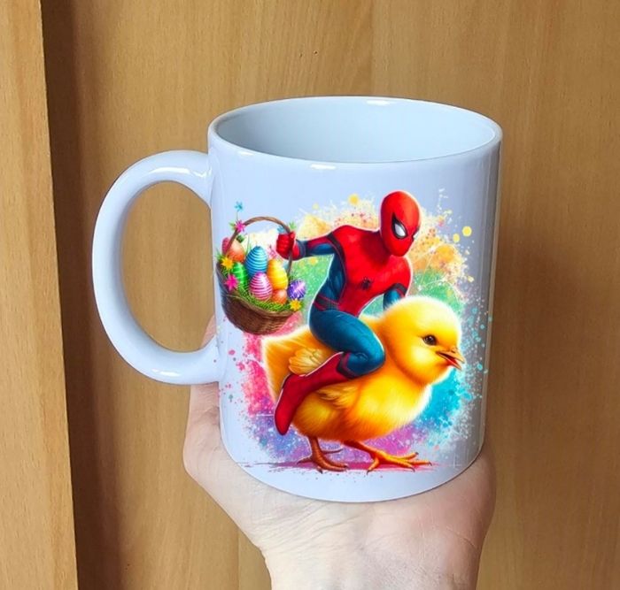 Mug spiderman