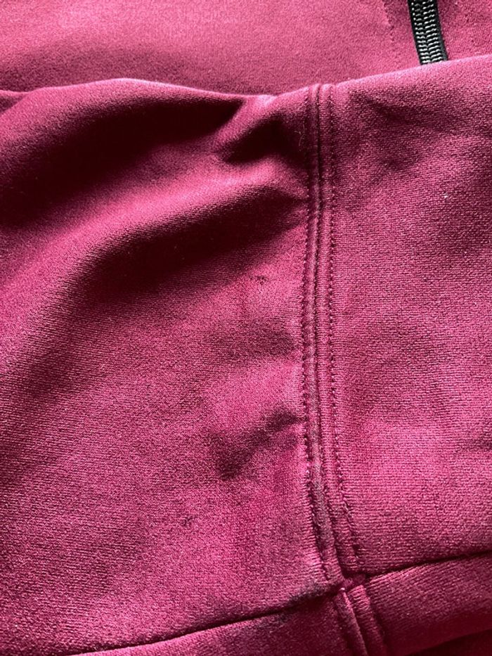 Sweat polaire 1/4 zip bordeaux pour homme Under Armour Minnesota Gophers taille L 322 - photo numéro 10