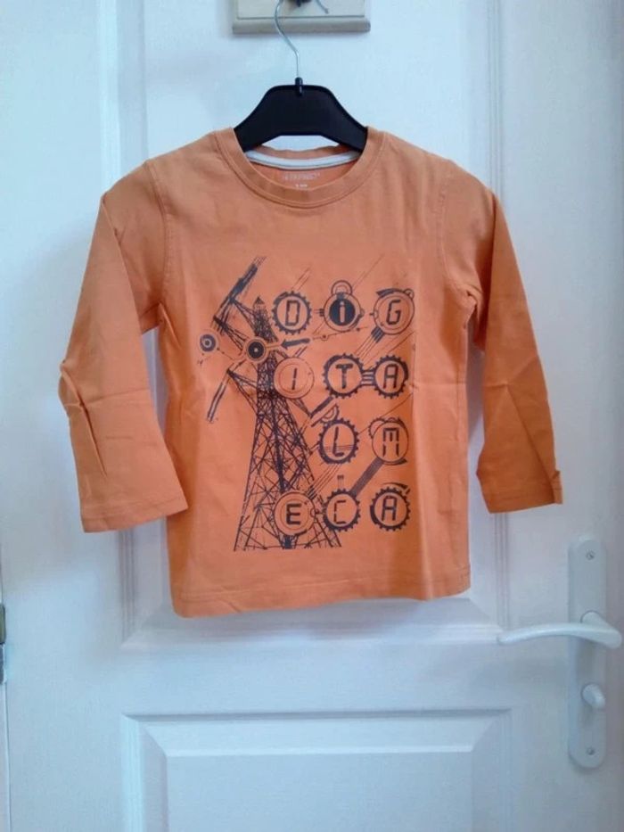 T shirt manche longue T.5 ans - In Extenso