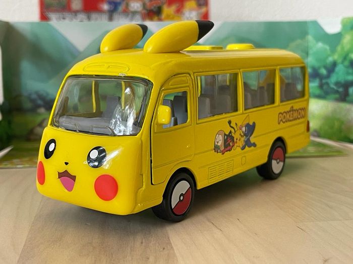 Bus Pokemon coréen unique en France
