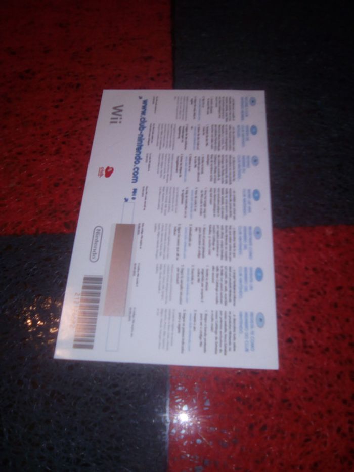 Carte VIP Mario Strickers Football Wii - photo numéro 2