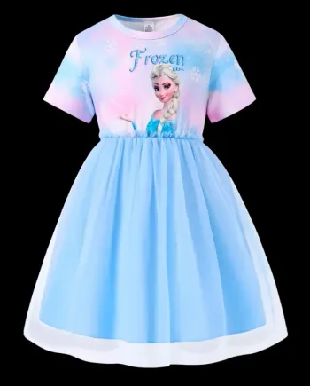 Robe Elsa Frozen 6 ans