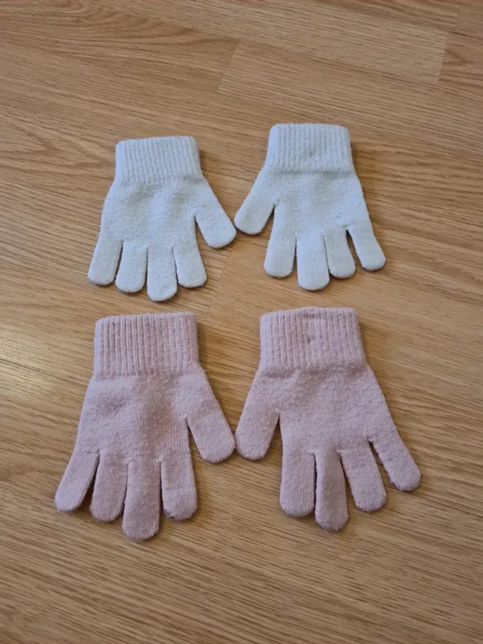 Gants fille 3/4 ans