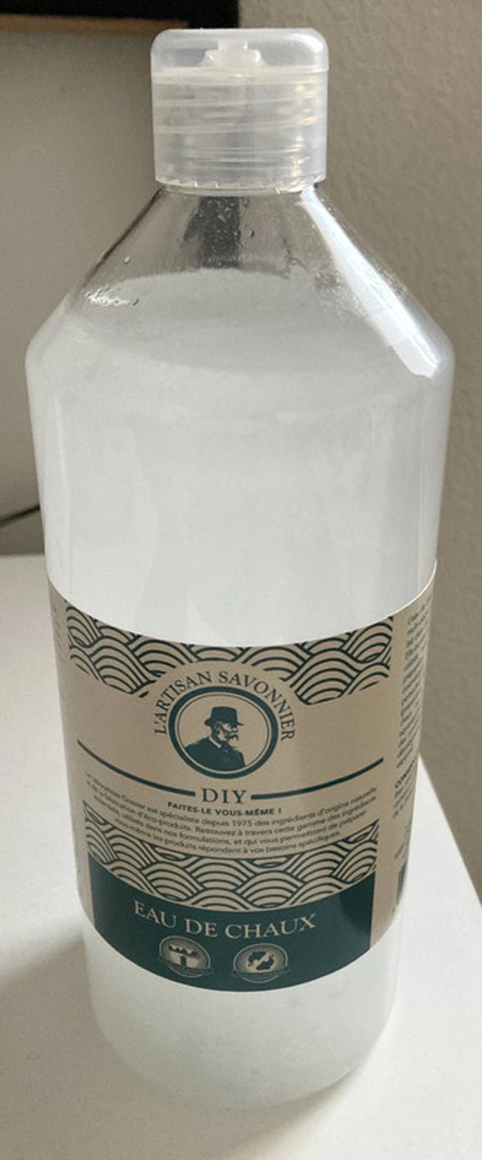 Eau de Chaux pour faire du liniment maison