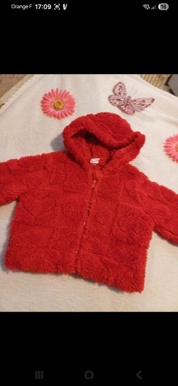 Polaire bébé taille 6 mois