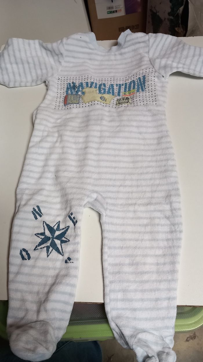 Pyjama dessin bateau - photo numéro 1