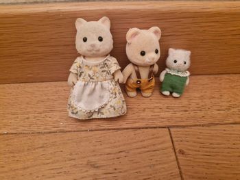 Lot de 3 sylvanian families