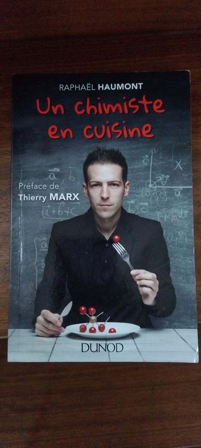 Livre : un chimiste en cuisine