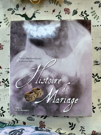 Livre Histoire du mariage