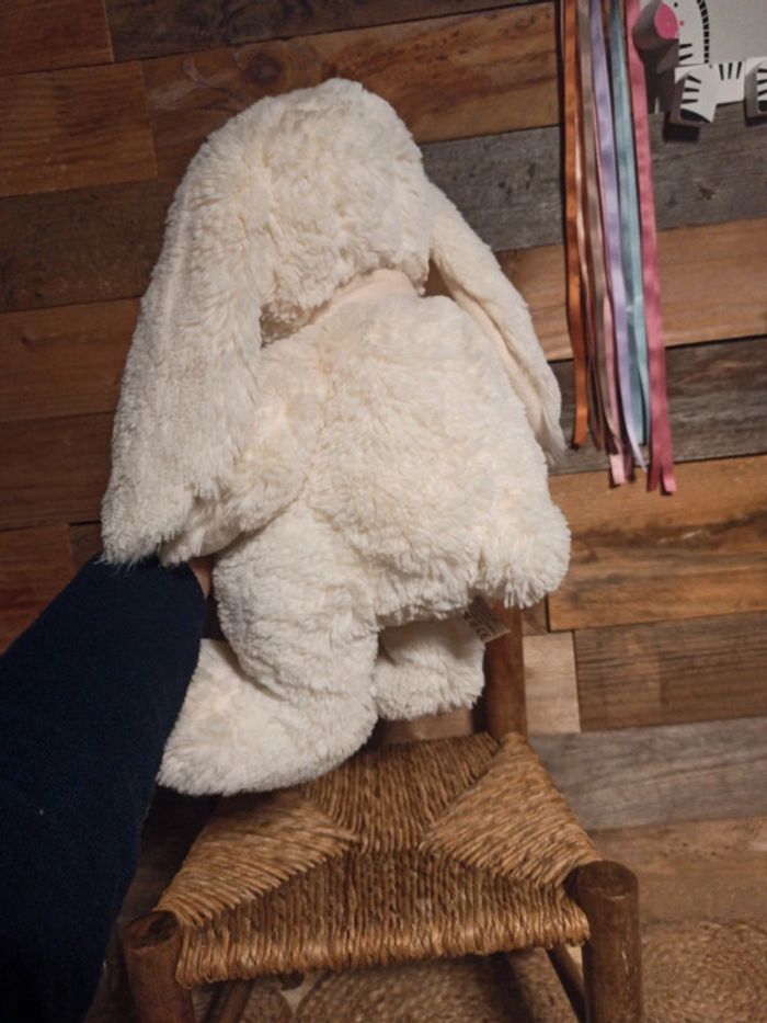peluche lapin blanc Bukowski tbe - photo numéro 5