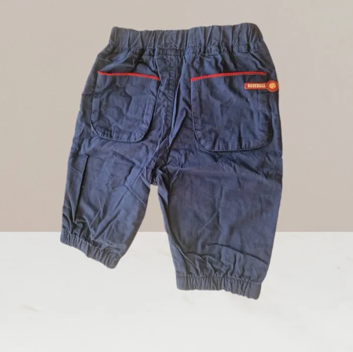 Superbe pantalon cargo bleu - Bébé rêve - Taille 6 mois - photo numéro 3