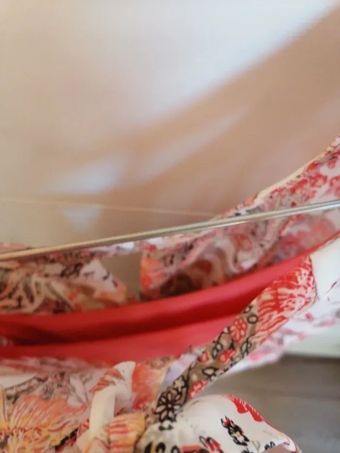 Blouse sans manches voile doublé - photo numéro 9