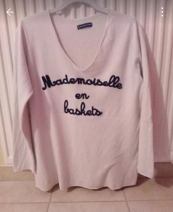 Pull blanc