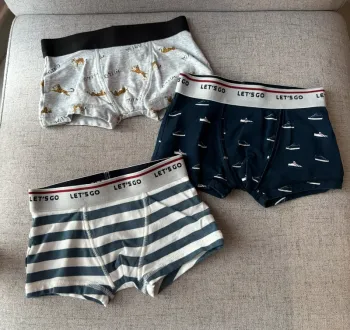 Lot de 3 boxers 2/3 ans