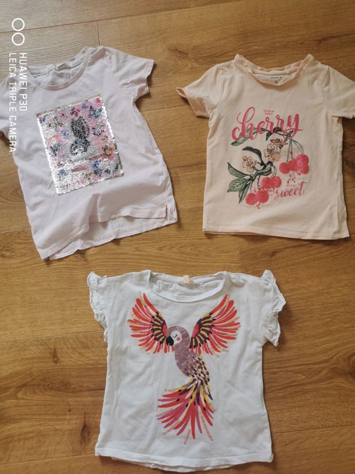 Lot 3 t shirt MC 5 ans