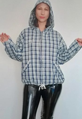 Veste fine a carreaux vintage Naf Naf taille unique