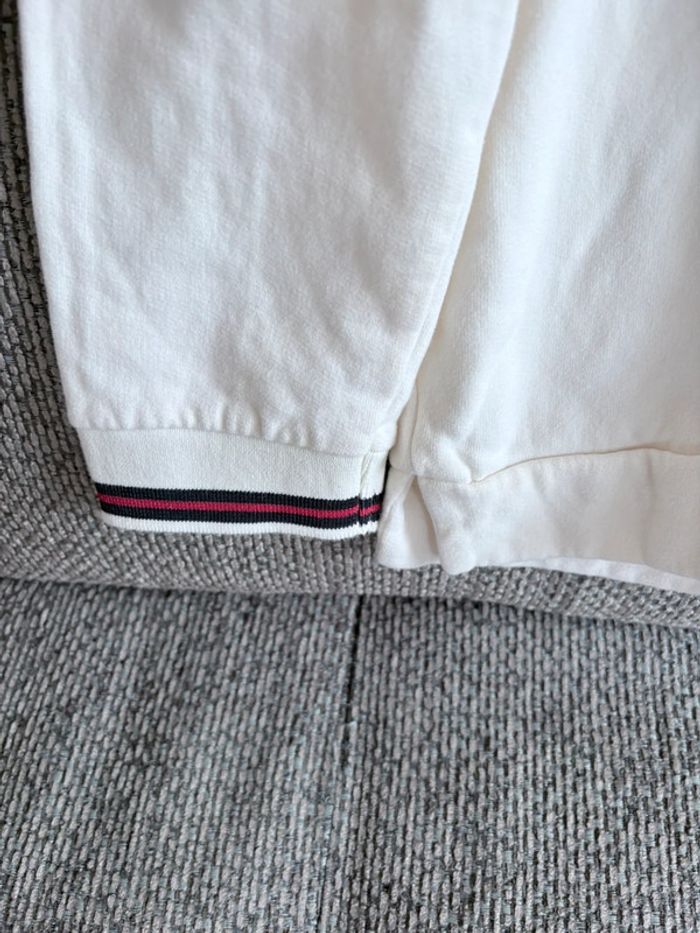 Sweat-shirt femme Springfield blanc - photo numéro 3