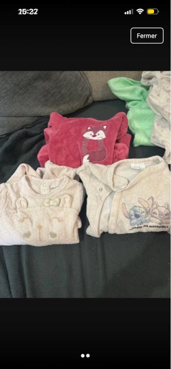 Lot de 3 pyjamas 