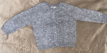 Gilet en maille bébé fille