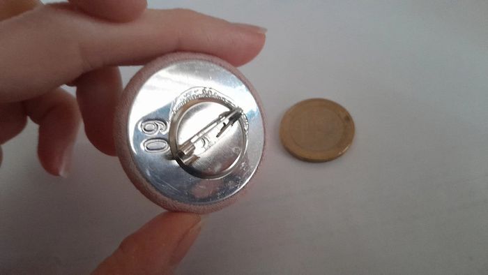 Sublime broche brodée hippocampe originale - photo numéro 3