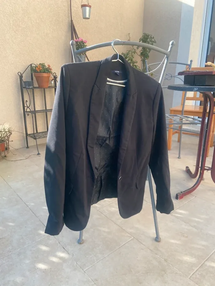 Blazer noir femme - photo numéro 2