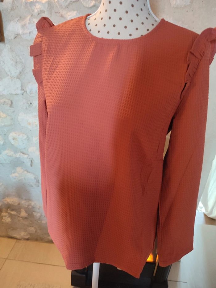 Blouse rouille taille S M L dispo - photo numéro 9
