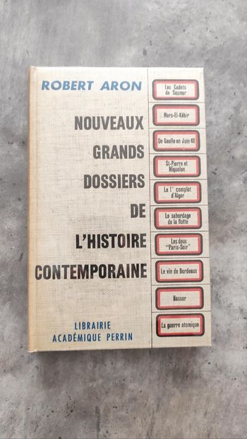 Nouveaux grands dossiers de l'histoire