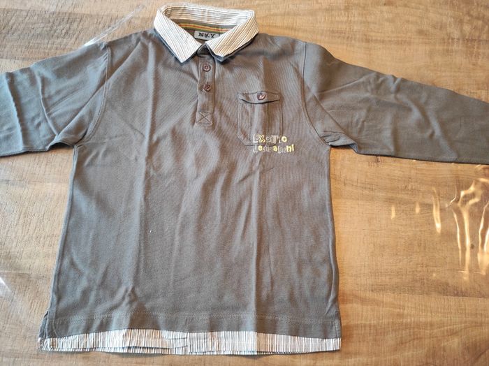 Polo manches longues