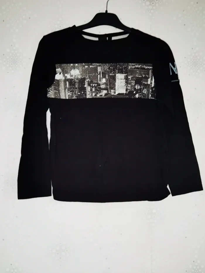 D3666 - lot de 3 tee-shirts garçon 10 ans - photo numéro 2