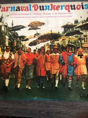 Vinyle 33t Carnaval Dunkerquois