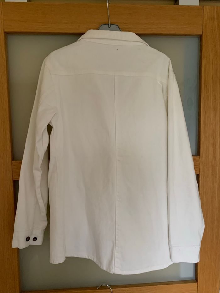 Veste Jean blanche