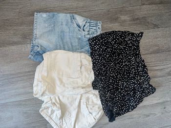 Lot de short d’été pour filles 4-6